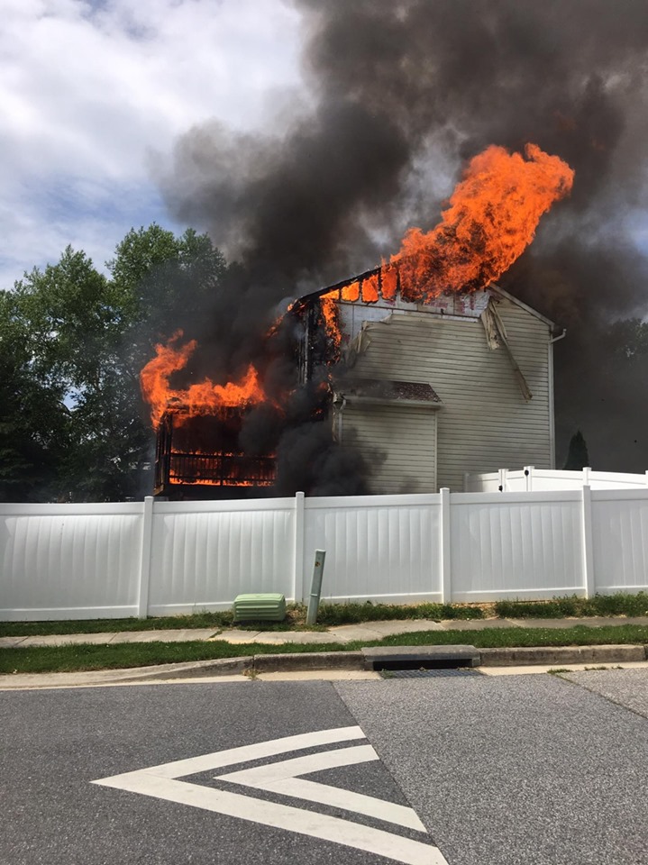 Saturday Fire Destroys Perry Hall Home