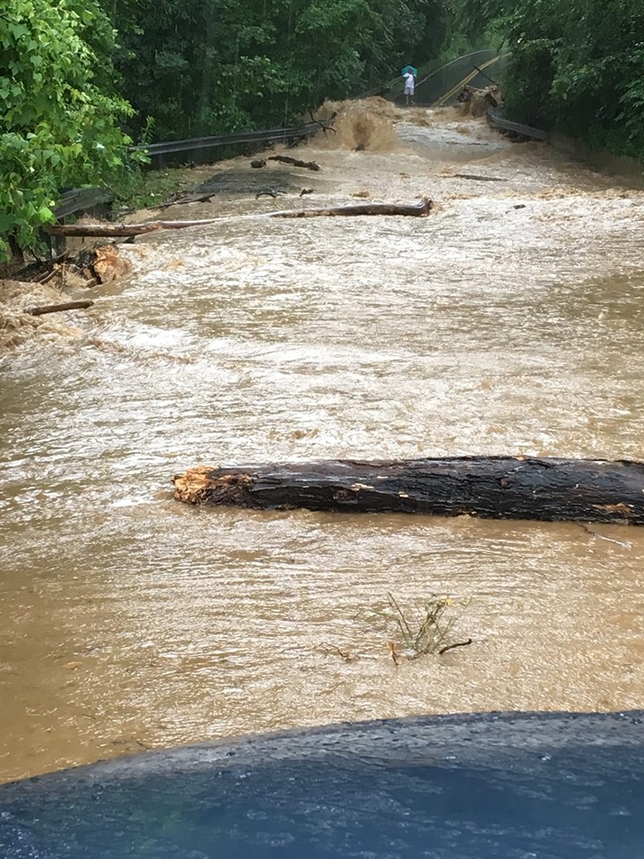 Heavy Storms and Flooding Hit Northeastern Baltimore County