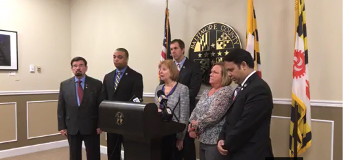 State Legislators & County Exective Announce Bill to Ban Convicted Sex Offenders From School