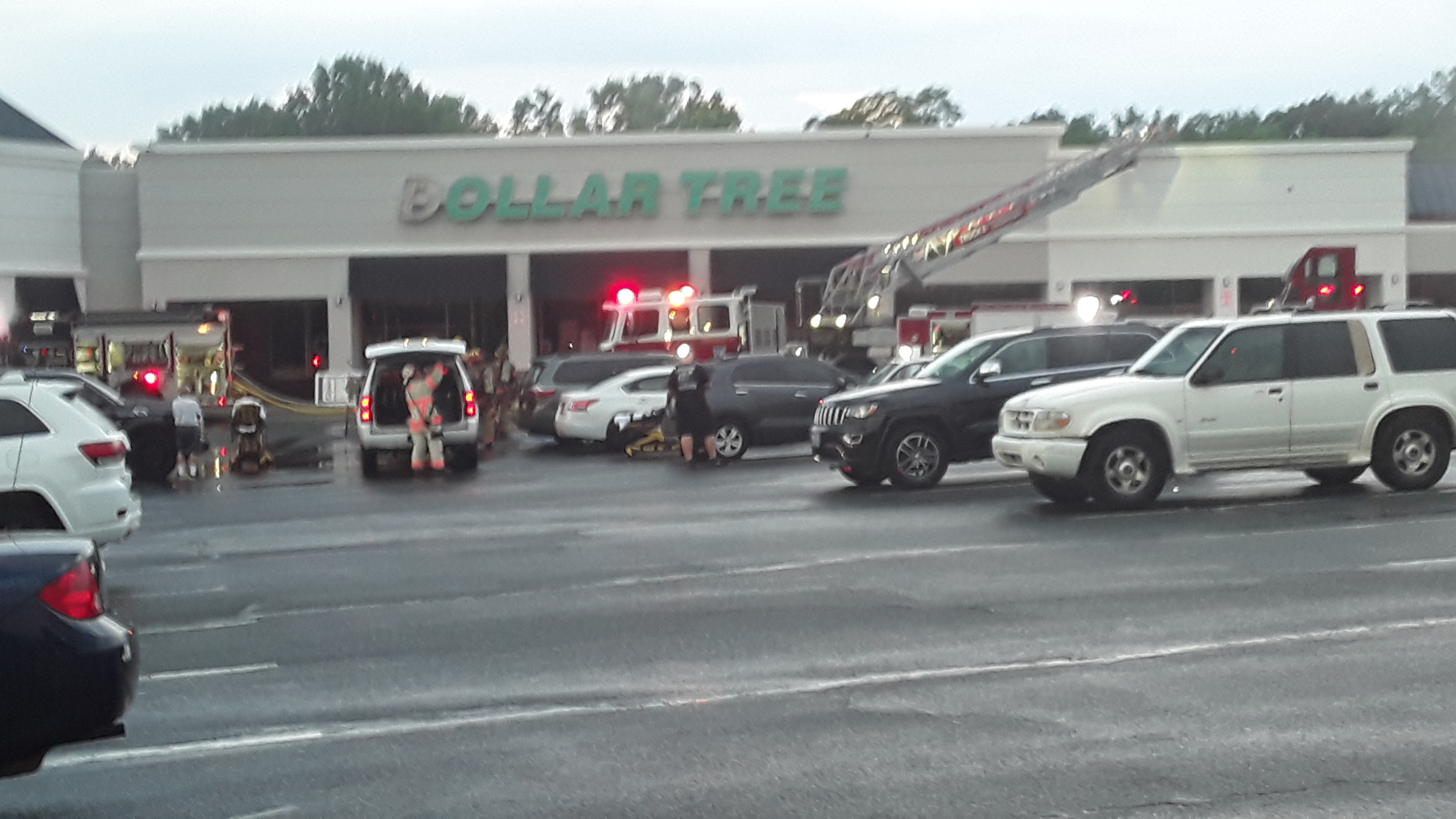 Fire Spotted at Perry Hall Dollar Tree