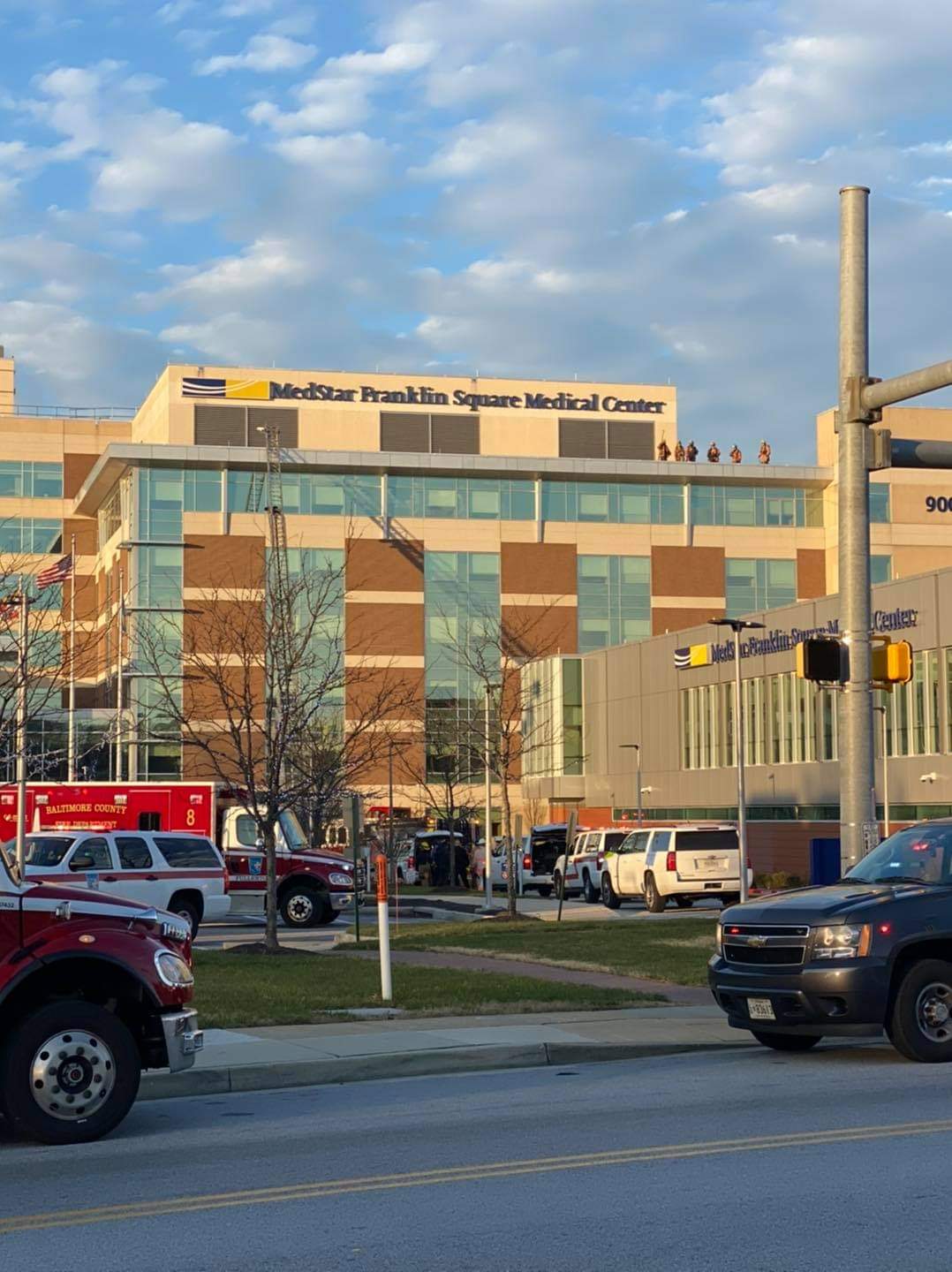 Trash Room Fire Reported at Franklin Square Medical