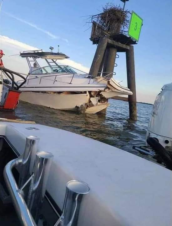 Two Boaters Seriously Injured in Bouy Crash