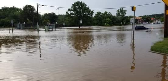 Flooding Causing Major Issues on Pulaski Highway