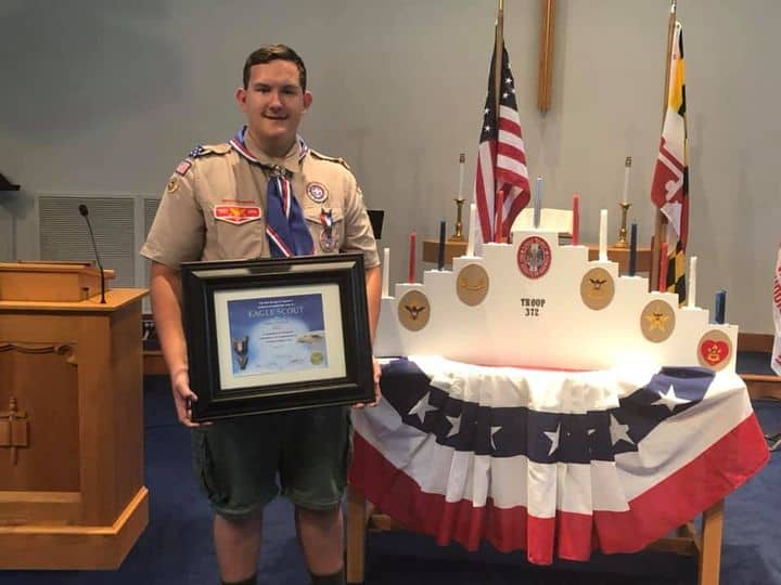 Vance Schield Honored as Eagle Scout
