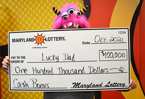 Rosedale Dad Wins $100,000 from Maryland Lottery