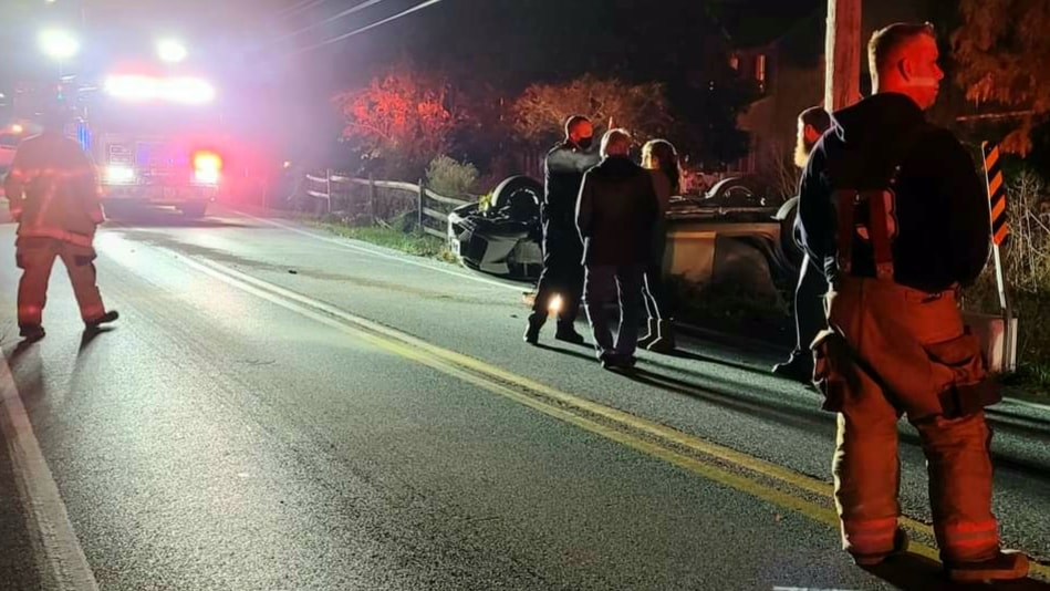 Rollover Crash Reported on Cowenton in White Marsh
