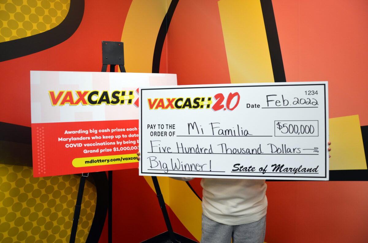 Dundalk Resident Wins $500K in VaxCash 2.0 Promotion